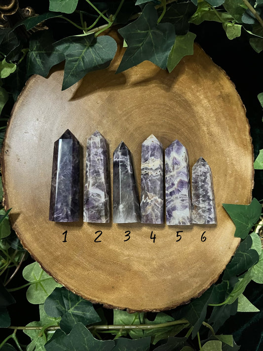 Amethyst small towers